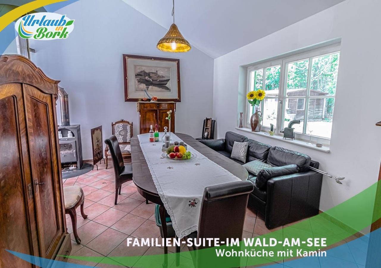 Familien-Suite-Im-Wald-Am-See Bork Екстер'єр фото